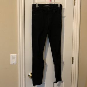 Express Black Jeans - Size 2S